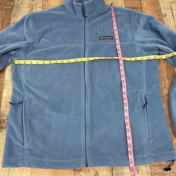 Columbia Fleece Full Zip Jacket Women’s Sz L - Picture 3 of 5